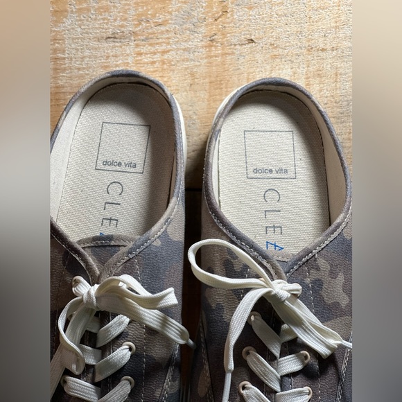 Dolce Vita Clear Slip On Camo Sneakers - Picture 3 of 10